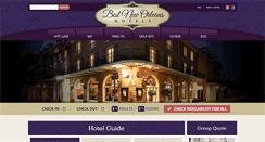 Desktop Screenshot of bestneworleanshotels.com